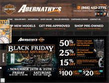 Tablet Screenshot of abernathyonline.com